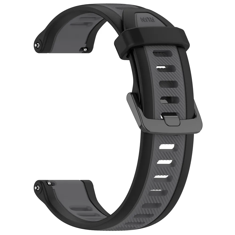 Bracelet silicone Garmin Forerunner 18 à 22 mm sport