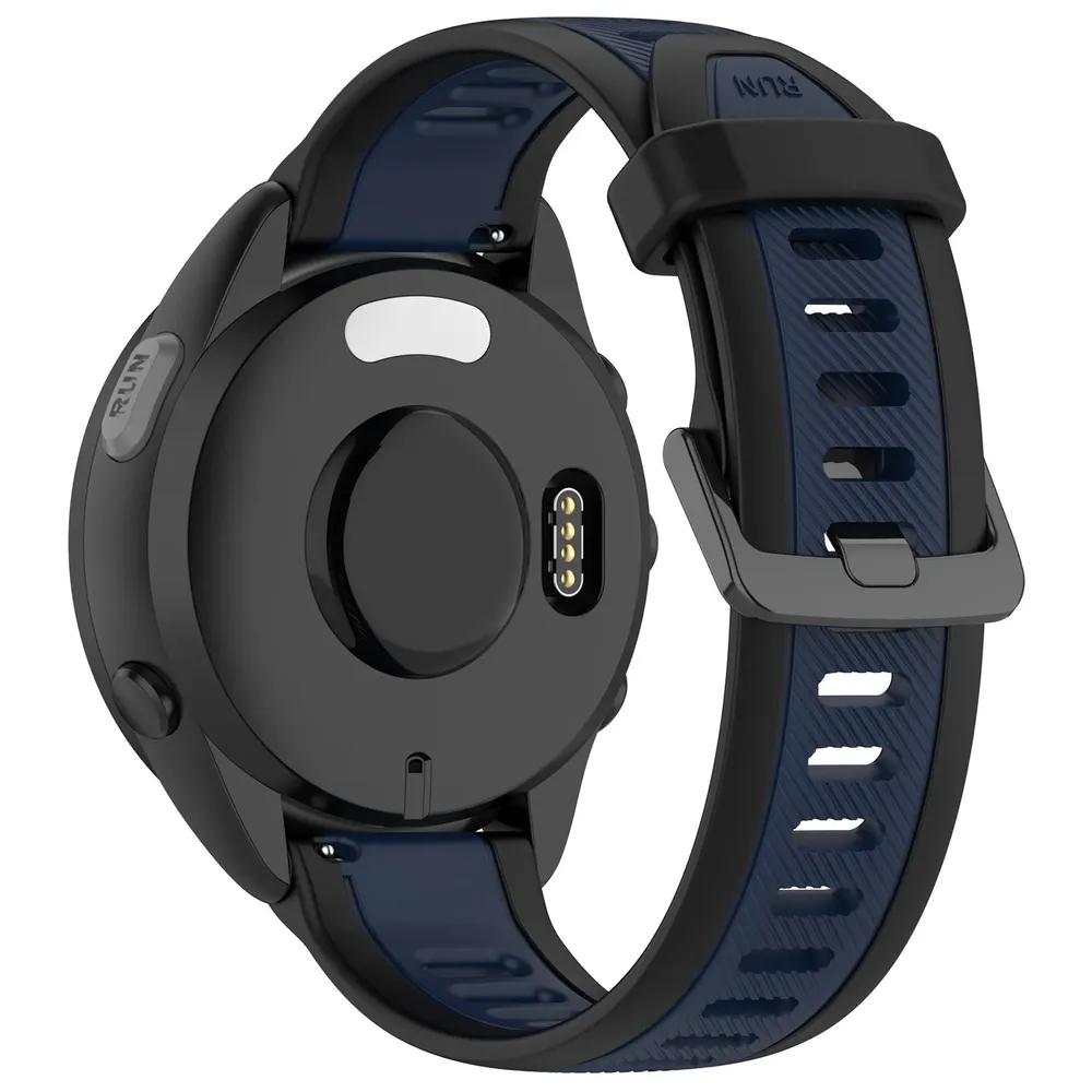 Bracelet silicone Garmin Forerunner 18 à 22 mm sport