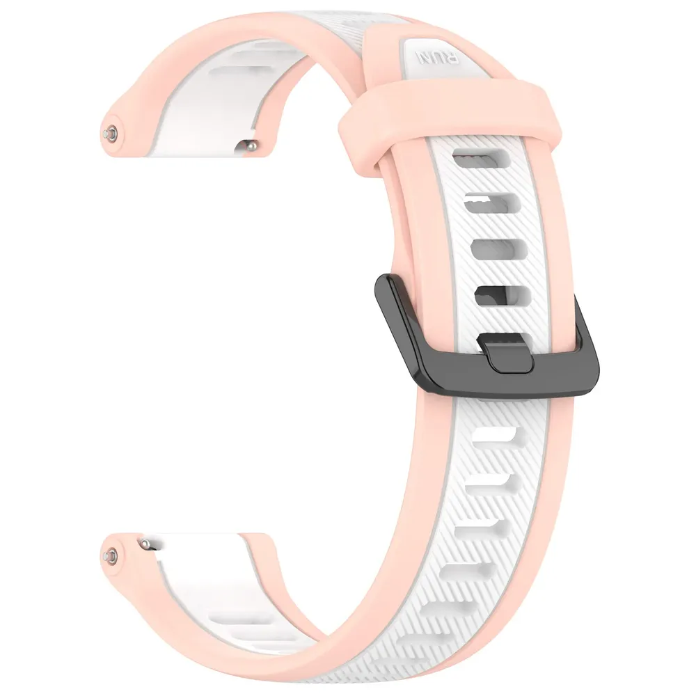 Bracelet silicone Garmin Forerunner 18 à 22 mm sport
