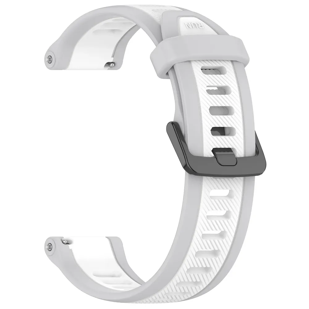 Bracelet silicone Garmin Forerunner 18 à 22 mm sport