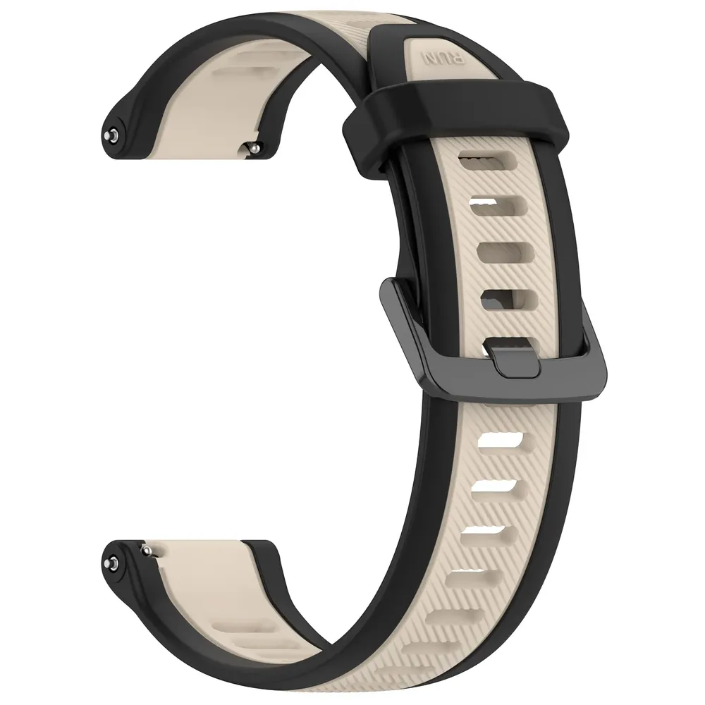 Bracelet silicone Garmin Forerunner 18 à 22 mm sport