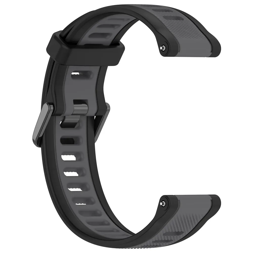 Bracelet silicone Garmin Forerunner 18 à 22 mm sport