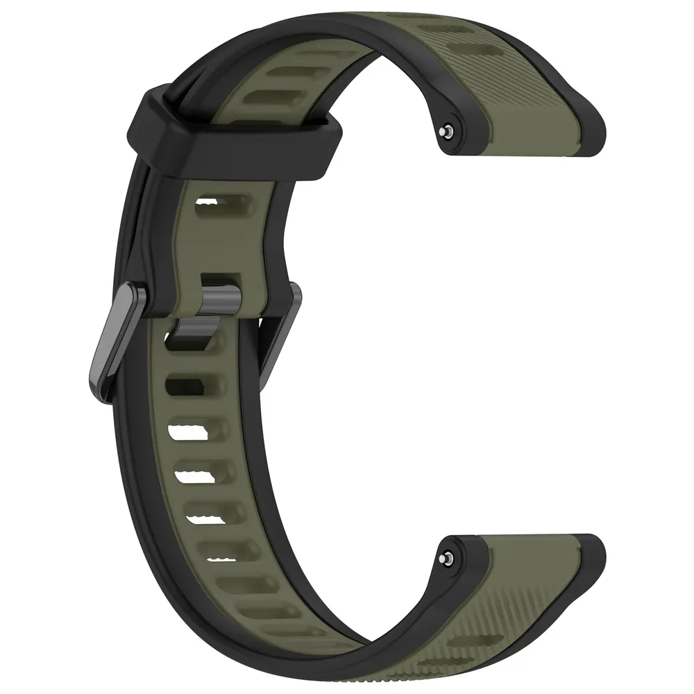 Bracelet silicone Garmin Forerunner 18 à 22 mm sport