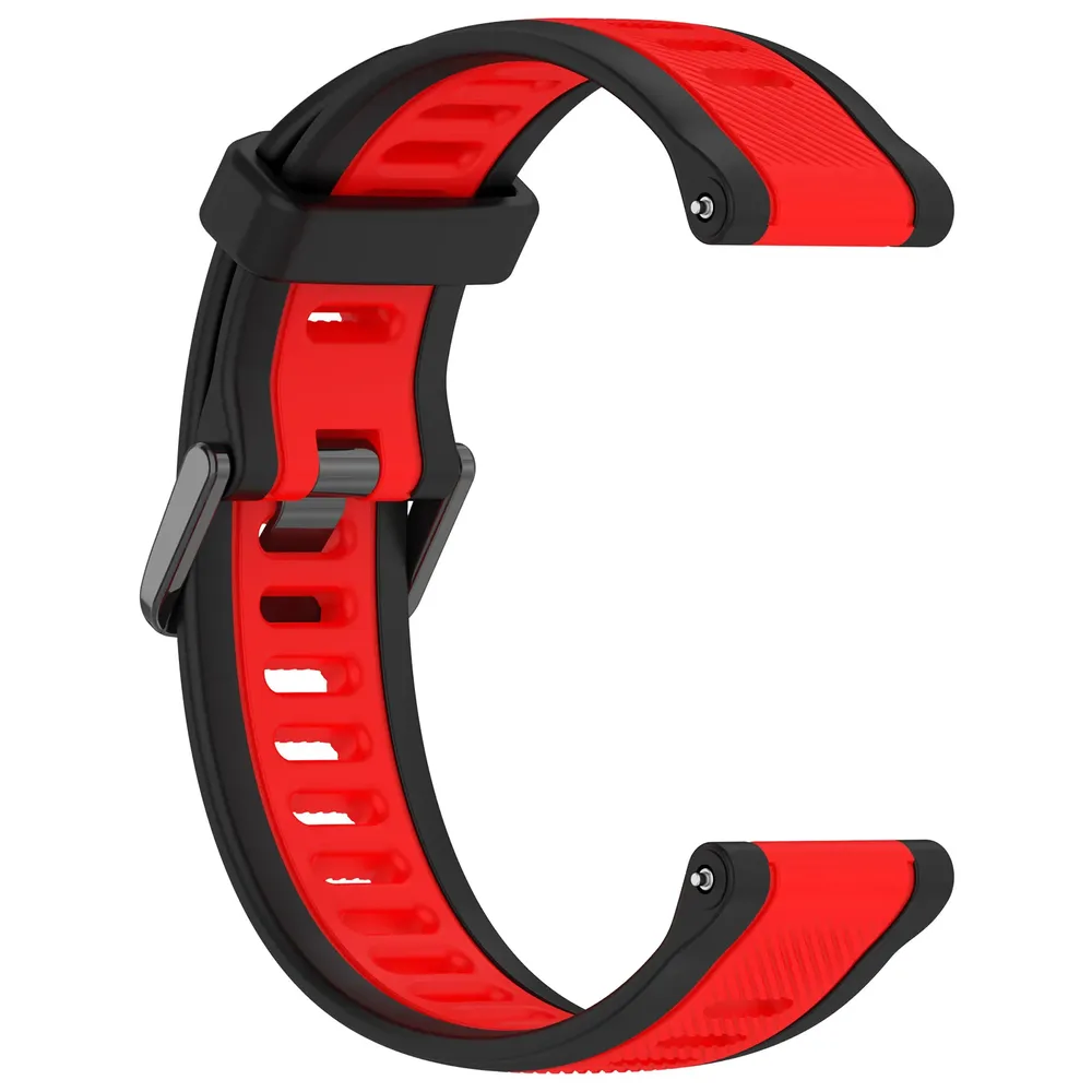 Bracelet silicone Garmin Forerunner 18 à 22 mm sport