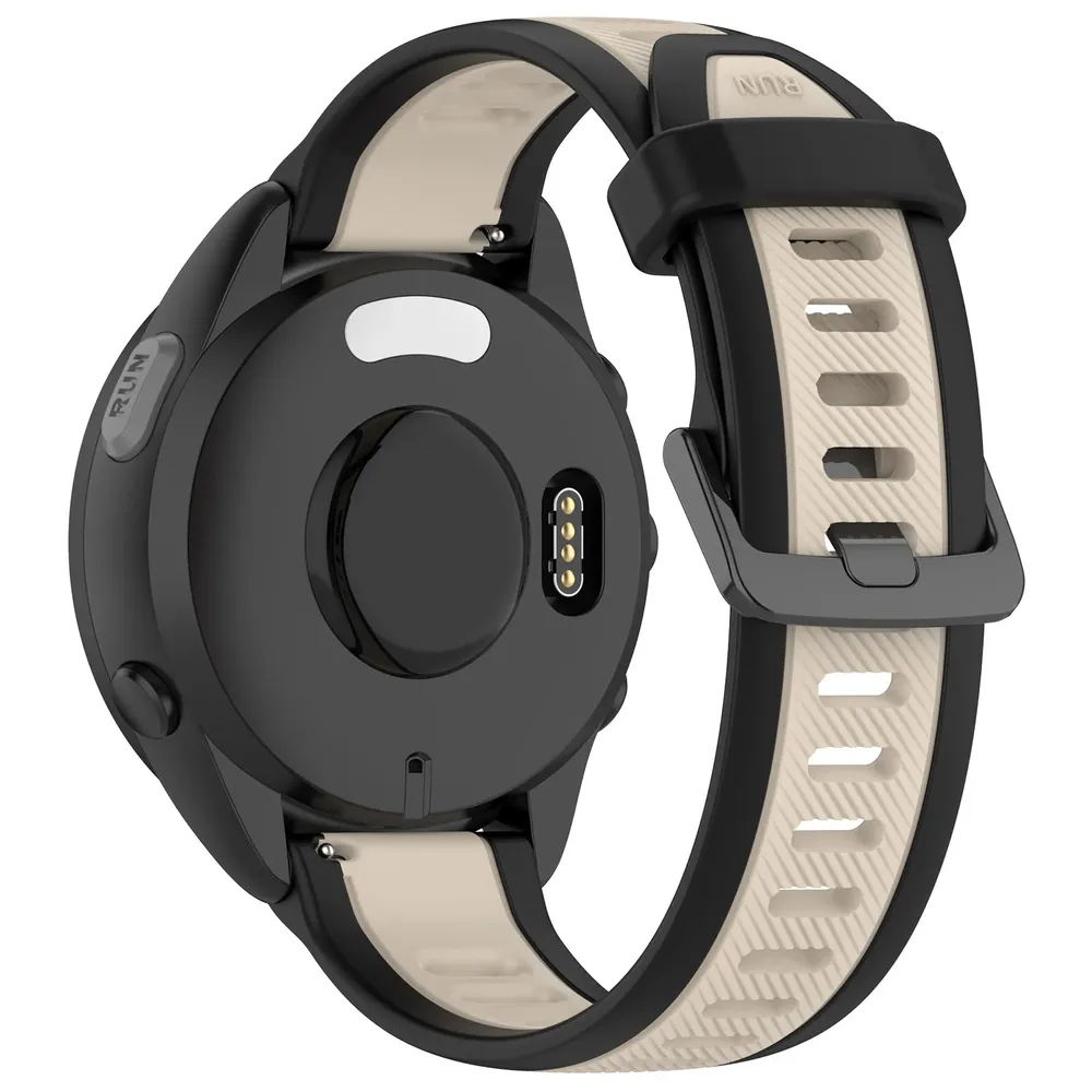 Bracelet silicone Garmin Forerunner 18 à 22 mm sport