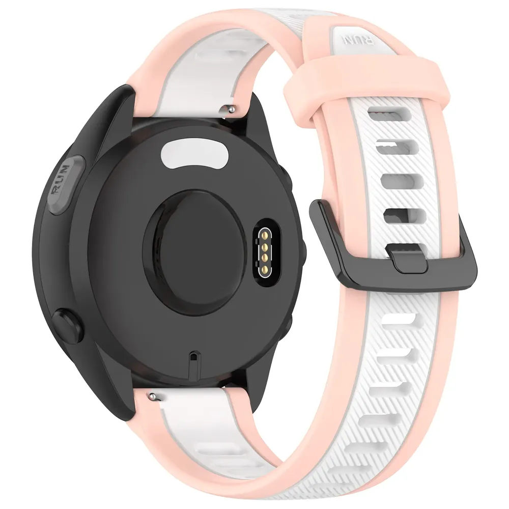 Bracelet silicone Garmin Forerunner 18 à 22 mm sport