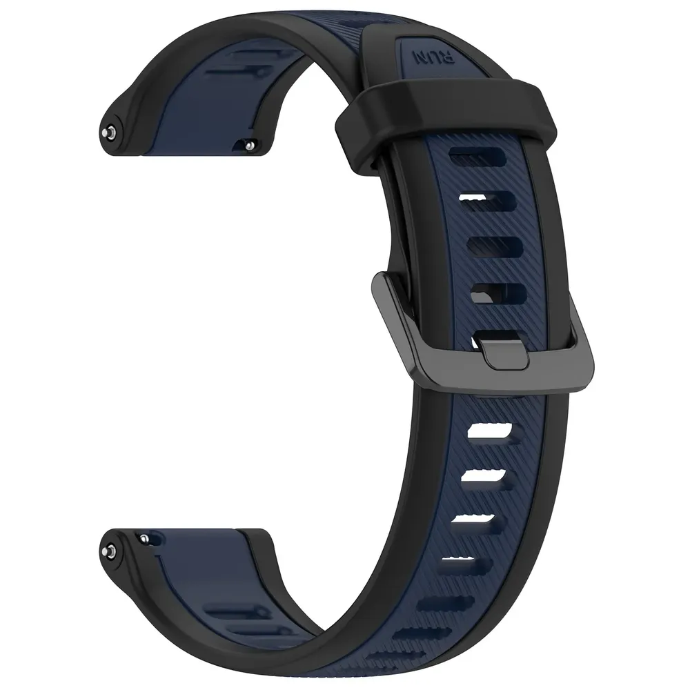 Bracelet silicone Garmin Forerunner 18 à 22 mm sport