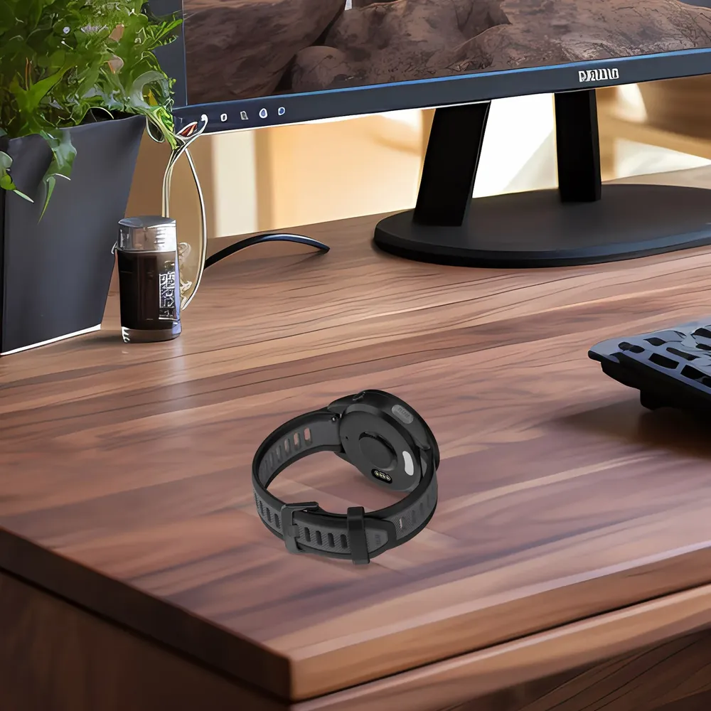 Bracelet silicone Garmin Forerunner 18 à 22 mm sport