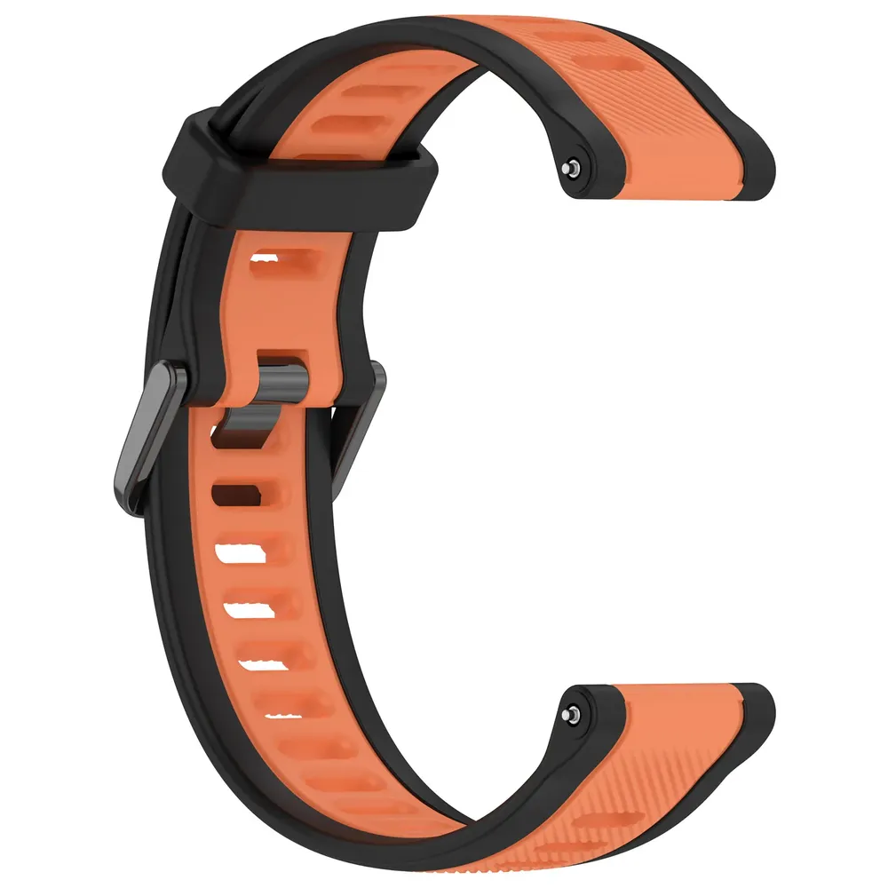 Bracelet silicone Garmin Forerunner 18 à 22 mm sport