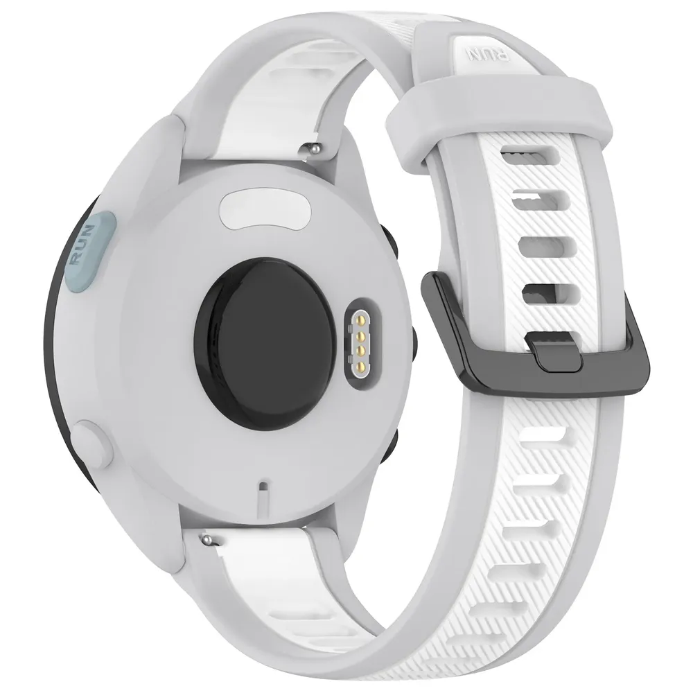 Bracelet silicone Garmin Forerunner 18 à 22 mm sport