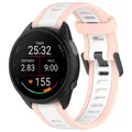 Bracelet silicone Garmin Forerunner 18 à 22 mm sport – Couleur du bracelet Pink white