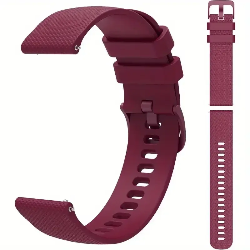 Bracelet silicone Garmin Venu 2 2s 3 4 18 à 22 mm
