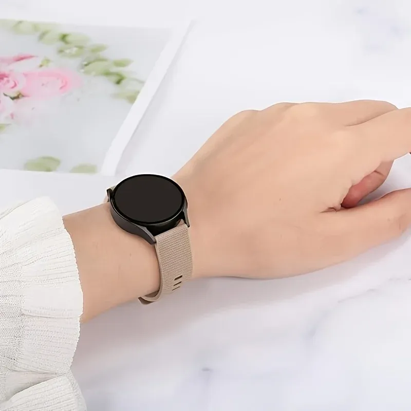 Bracelet silicone Garmin Venu 2 2s 3 4 18 à 22 mm