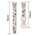 Bracelet silicone gravé 18 à 22 mm pour Huawei Samsung – 5