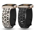 Bracelet silicone gravé 38 à 49 mm pour Apple Watch – 1