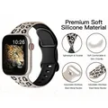 Bracelet silicone gravé 38 à 49 mm pour Apple Watch – 3