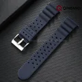 Bracelet silicone haute résistance 20 et 22 mm sport – Couleur du bracelet Blue