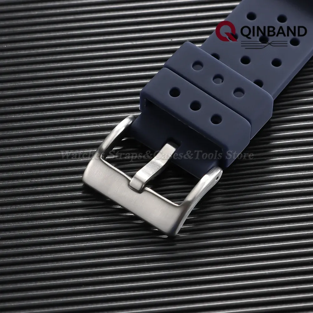 Bracelet silicone haute résistance 20 et 22 mm sport