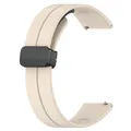 Bracelet silicone magnétique 20 à 22 mm pour montre connectée – Couleur du bracelet Lumière étoilée