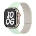 Bracelet silicone magnétique pour Apple Watch 38 à 49 mm – Couleur du bracelet mint star