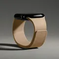 Bracelet silicone magnétique pour Apple Watch 38 à 49 mm – Couleur du bracelet stone