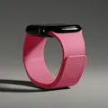 Bracelet silicone magnétique pour Apple Watch 38 à 49 mm – Couleur du bracelet tangerine pink