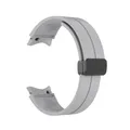 Bracelet silicone magnétique pour Samsung Galaxy Watch 6 Classic – Couleur du bracelet Grey B