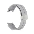 Bracelet silicone magnétique pour Samsung Galaxy Watch 6 Classic – Couleur du bracelet Grey A
