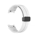 Bracelet silicone magnétique pour Samsung Galaxy Watch 6 Classic – Couleur du bracelet White B