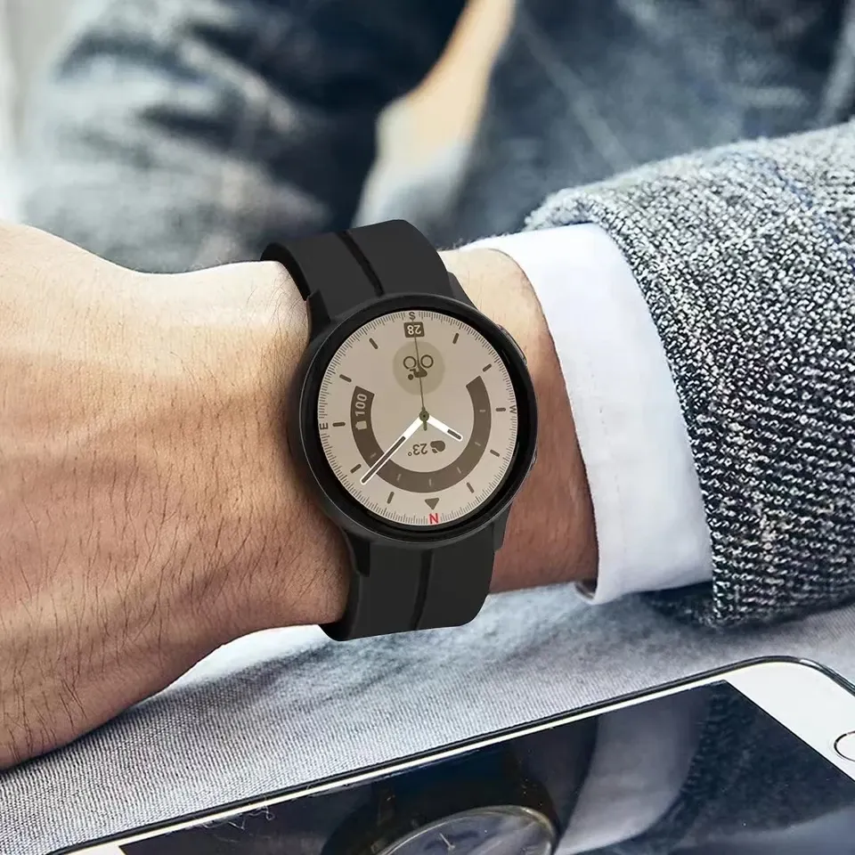 Bracelet silicone magnétique pour Samsung Galaxy Watch 6 Classic