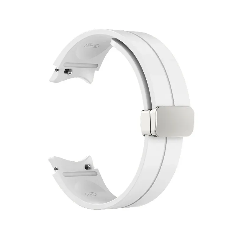 Bracelet silicone magnétique pour Samsung Galaxy Watch 6 Classic