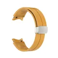 Bracelet silicone magnétique pour Samsung Galaxy Watch 6 Classic – Couleur du bracelet Dark yellow A
