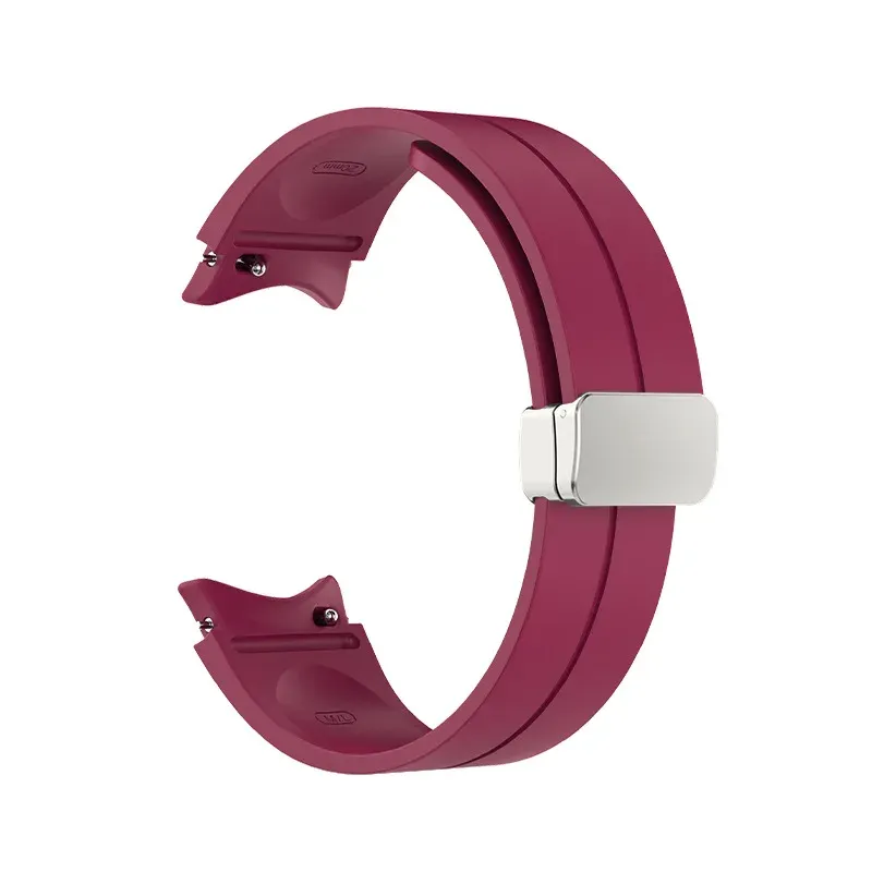 Bracelet silicone magnétique pour Samsung Galaxy Watch 6 Classic