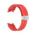 Bracelet silicone magnétique pour Samsung Galaxy Watch 6 Classic – Couleur du bracelet Red A