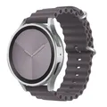 Bracelet silicone océan 20 à 22 mm pour Samsung Galaxy – Couleur du bracelet coast ash 19
