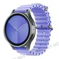 Bracelet silicone océan 20 à 22 mm pour Samsung Galaxy – Couleur du bracelet lilac 14