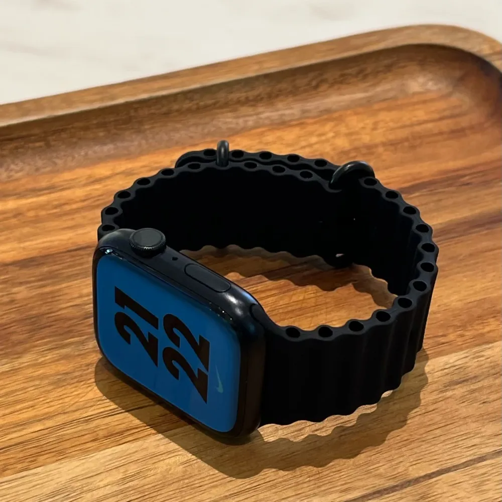Bracelet silicone océan pour Apple Watch Ultra 40 à 49 mm
