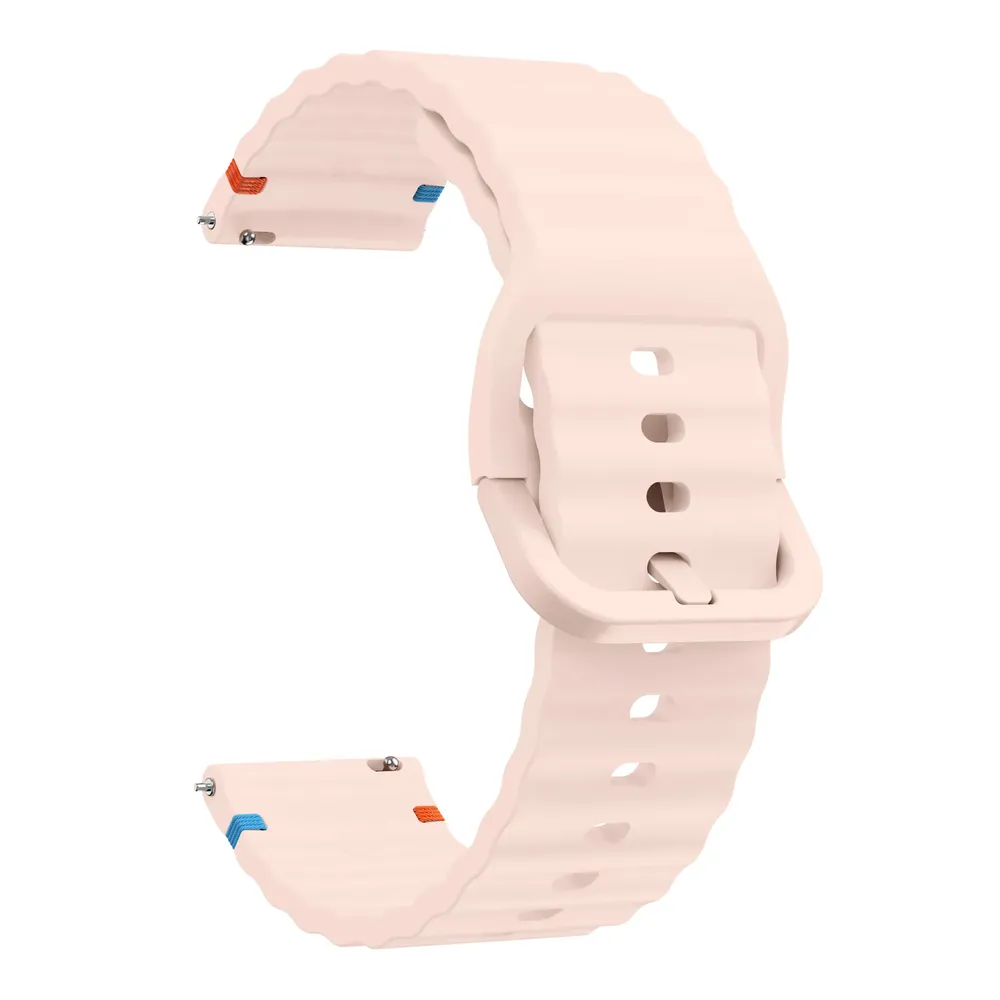 Bracelet silicone ondulé 18 à 22 mm Garmin Forerunner