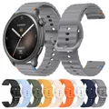 Bracelet silicone ondulé 20 et 22 mm Amazfit GTR GTS – 1