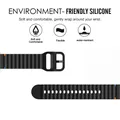 Bracelet silicone ondulé 20 et 22 mm Amazfit GTR GTS – 3