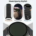 Bracelet silicone ondulé 20 et 22 mm Amazfit GTR GTS – 4