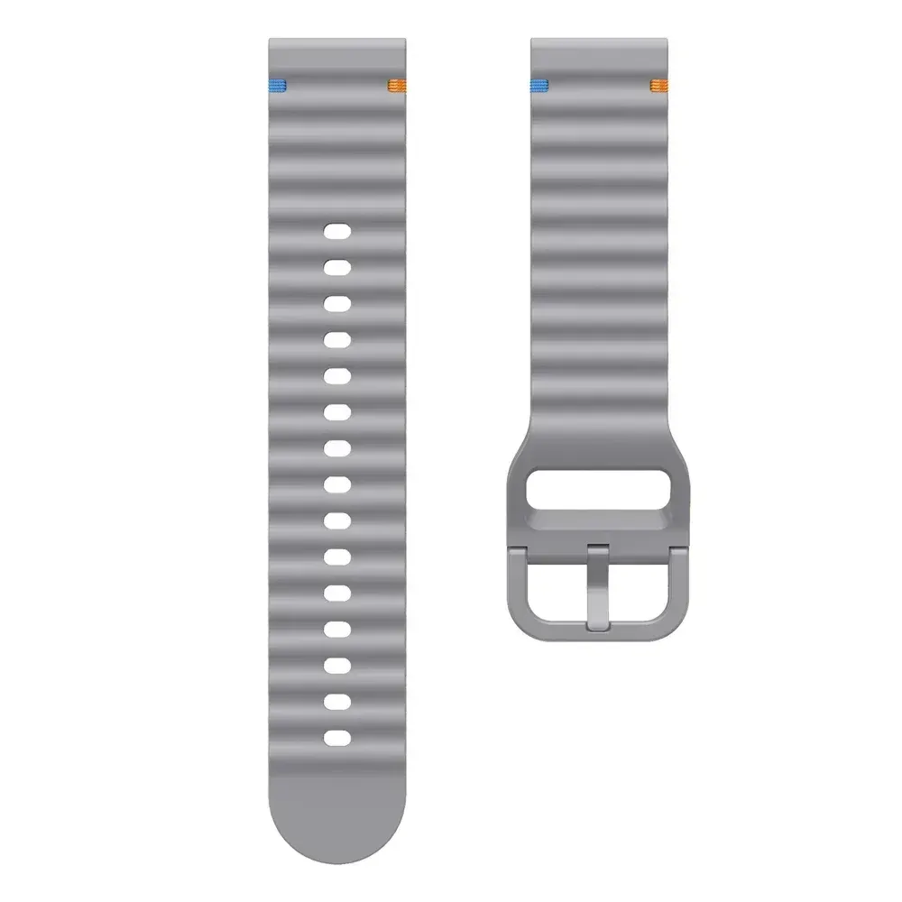 Bracelet silicone ondulé 20 et 22 mm Amazfit GTR GTS
