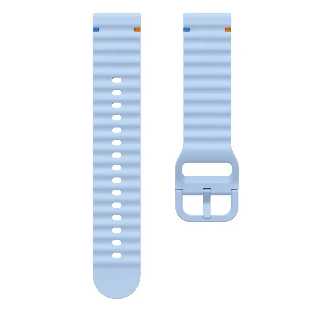 Bracelet silicone ondulé 20 et 22 mm Amazfit GTR GTS