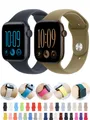 Bracelet silicone pour Apple Watch 38 à 49 mm – 1