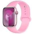 Bracelet silicone pour Apple Watch 38 à 49 mm – Couleur du bracelet 12 Pink