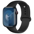 Bracelet silicone pour Apple Watch 38 à 49 mm – Couleur du bracelet 18 Black
