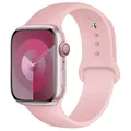 Bracelet silicone pour Apple Watch 38 à 49 mm – Couleur du bracelet 24 Vintage rose