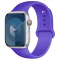 Bracelet silicone pour Apple Watch 38 à 49 mm – Couleur du bracelet 30 purple