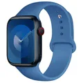 Bracelet silicone pour Apple Watch 38 à 49 mm – Couleur du bracelet 38 Denim blue