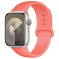Bracelet silicone pour Apple Watch 38 à 49 mm – Couleur du bracelet 42 papaya